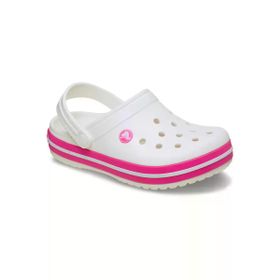 Crocs Crocband Clog 207006-6WU Beyaz Pembe Çocuk Terlik