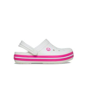 Crocs Crocband Clog 207006-6WU Beyaz Pembe Çocuk Terlik