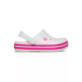 Crocs Crocband Clog T 207005-6WU Beyaz Pembe Çocuk Terlik
