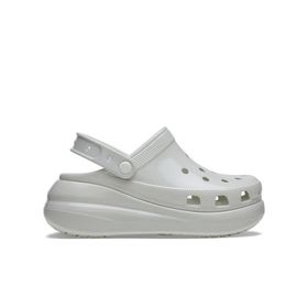 Crocs Crush High Shine 209285-1FT Clog Gri Kadın Terlik