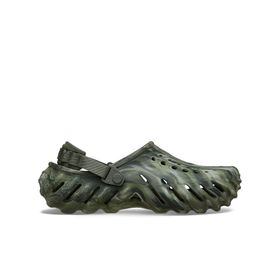 Crocs Echo Marbled Clog 208454-3N4 Mermer Desenli Haki/Çok Renkli Unisex Terlik
