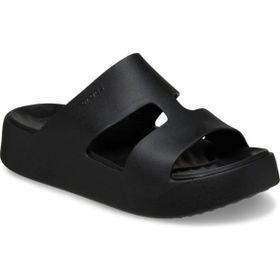Crocs Getaway Platform H-Strap 209409-001 Siyah Kadın Terlik