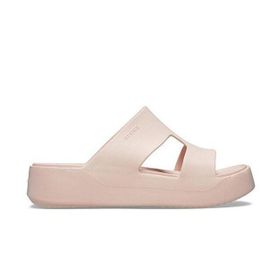 Crocs Getaway Platform H-Strap 209409-6UR Pembe Kadın Günlük Terlik