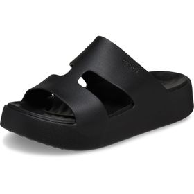 Crocs Getaway Platform H-Strap Siyah Kadın Sandalet