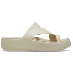 Crocs Getaway Platform Toe Loop Kum Taşı Kadın Sandalet