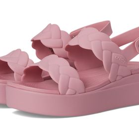Crocs Low Wedge Brooklyn Pembe Erkek Sandalet