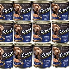 Crocus 12x400 gr Kuzu Etli Yetişkin Yaş Köpek Maması