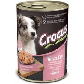 Crocus 12x400 gr Puppy Kuzu Etli Yavru Köpek Konserve