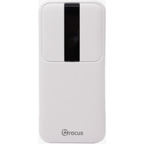 Crocus 22.5W 10.000 mAh Pd+Qc 3.0 Type-C 2 Usb Micro USB LCD Ekranlı Beyaz Powerbank