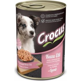 Crocus 24x400 gr Kuzu Etli Yavru Köpek Yaş Maması