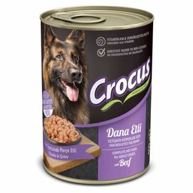 Crocus 400 gr Dana Etli Yetişkin Köpek Konservesi