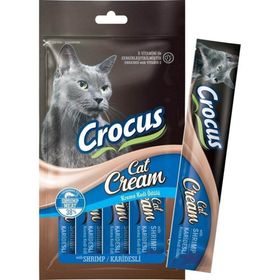 Crocus 4x15 gr Karidesli Krema Kedi Ödülü