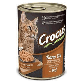 Crocus Dana Etli 400 gr Yetişkin Yaş Kedi Maması