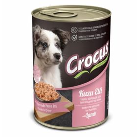 Crocus Kuzu Etli Yavru Köpek 400gr Yaş Mama