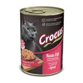 Crocus Kuzu Etli Yetişkin 6x400 gr Kedi Maması