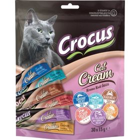 Crocus Multipack 30x15 gr 6 Çeşit Karışık Krema Kedi Ödülü