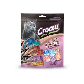 Crocus Multipack 30x15 gr 6 Çeşit Krema Kedi Ödülü
