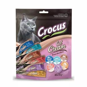 Crocus Multipack 30x15 gr 6 Çeşit Krema Kedi Ödülü