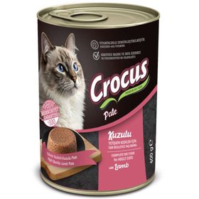 Crocus Pate Kuzu Etli 400 gr Kedi Konservesi