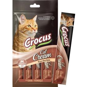 Crocus Yengeçli 4x15 gr Krema Kedi Ödülü