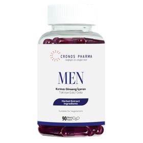 Cronos Pharma Men Kırmızı Ginseng 90 Kapsül