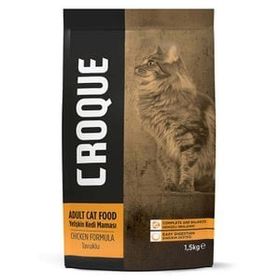 Croque Adult Cat Tavuk Etli 1.5 kg Yetişkin Kuru Kedi Maması
