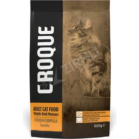 Croque Adult Cat Tavuk Etli 600 gr Yetişkin Kuru Kedi Maması