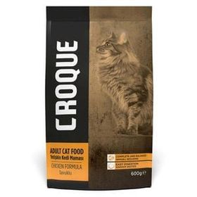 Croque Adult Cat Tavuk Etli 600 gr Yetişkin Kuru Kedi Maması