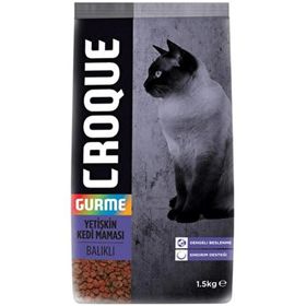 Croque Gurme Balıklı 1,5 kg Kedi Maması