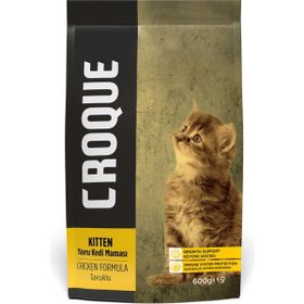 Croque Kitten Tavuk Etli 600 gr Yavru Kuru Kedi Maması