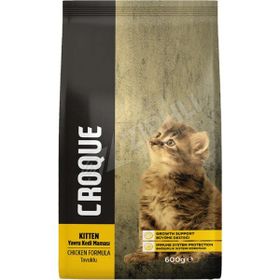 Croque Kitten Tavuk Etli 600 gr Yavru Kuru Kedi Maması