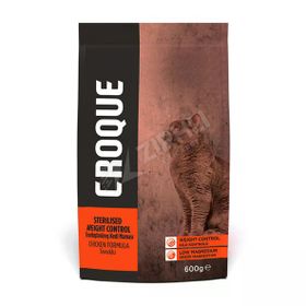 Croque Sterilised Tavuk Etli 600 gr Kısırlaştırılmış Kuru Kedi Maması