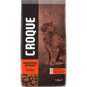 Croque Tavuk Etli 1,5 kg Kısırlaştırılmış Kedi Maması