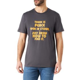 Cross 15683 Koyu Gri Normal Erkek Kot T-shirt