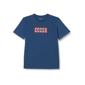 Cross 15683 Koyu Gri Normal Erkek Kot T-shirt