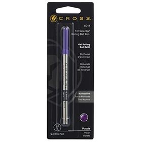 Cross 8014 Jel Roller Mor Renk Medium Uç Tükenmez Kalem Kartuşu