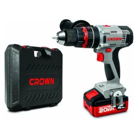 Crown 20V - 4AH Akülü Darbeli Matkap