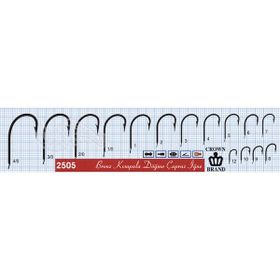 Crown 2505 No:3 100'lü Paket Olta İğnesi