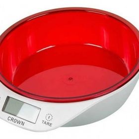 Crown 5 kg Çıkarılabilir Ölçü Kabı Dijital Lüks Kefeli Mutfak Terazisi