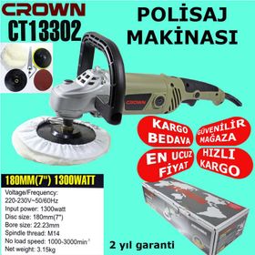 Crown CT 13302 Polisaj Makinası