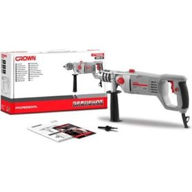 Crown CT10032 Şanzımanlı 1050 W Devir Ayarlı Ergonomik Elektrikli Matkap