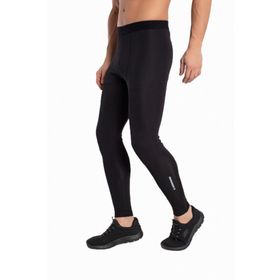 Crozwise 3187 Siyah Uzun Koşu Sporcu Erkek Tayt