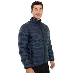 Crozwise 5031-11 Dolumlu Lacivert Erkek Mont