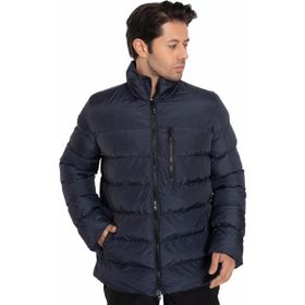 Crozwise 5032-01 Dolumlu Lacivert Erkek Mont