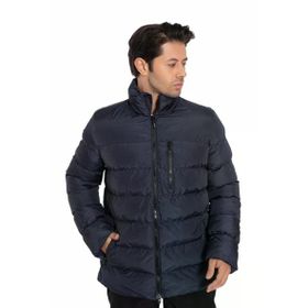 Crozwise 5032-01 Dolumlu Lacivert Erkek Mont