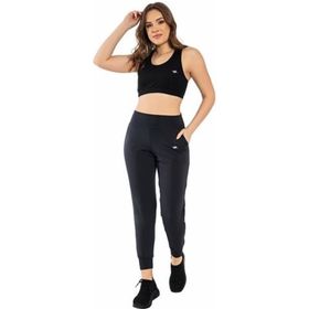 Crozwise Jogger Siyah Cepli Kadın Tayt