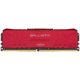 Crucial 8GB BL8G32C16U4RL Ballistix Kırmızı DDR4 3200MHz CL16 1.35V RGB PC Ram Bellek
