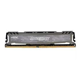 Crucial Ballistix Sport LT BLS8G4D26BFSBK Gri 8GB DDR4 2666Mhz UDIMM RAM Bellek
