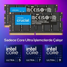 Crucial CT2K16G64C52CS5 32GB (2X16) 6400 MHz CL52 DDR5 Ram