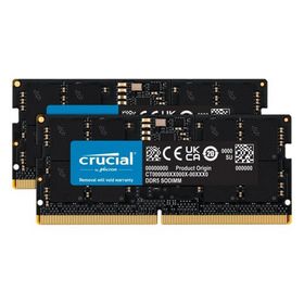 Crucial CT2K32G56C46S5 64 GB 2x32 GB 5600 MHz DDR5 SODIMM 1.1V RAM